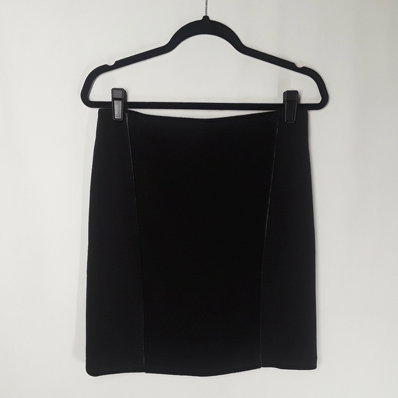 Laundry by Shelli Segal Black Quilted Mini Pencil Skirt 4 - Picture 5 of 9